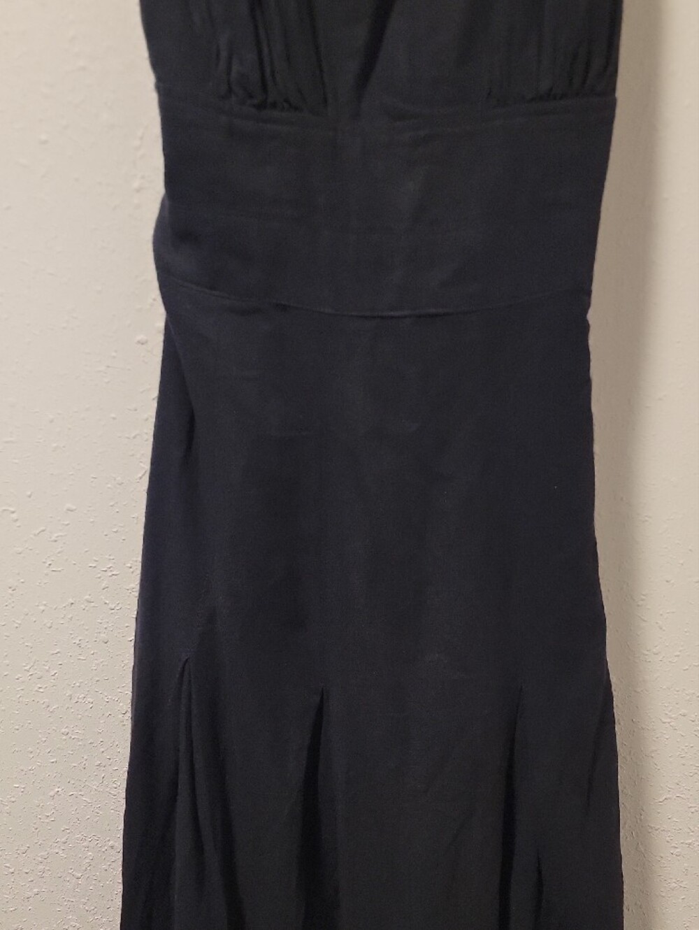 Rachel Zoe Black Sleeveless Maxi Gown Linen/Viscose Sz 8 - Picture 6 of 9